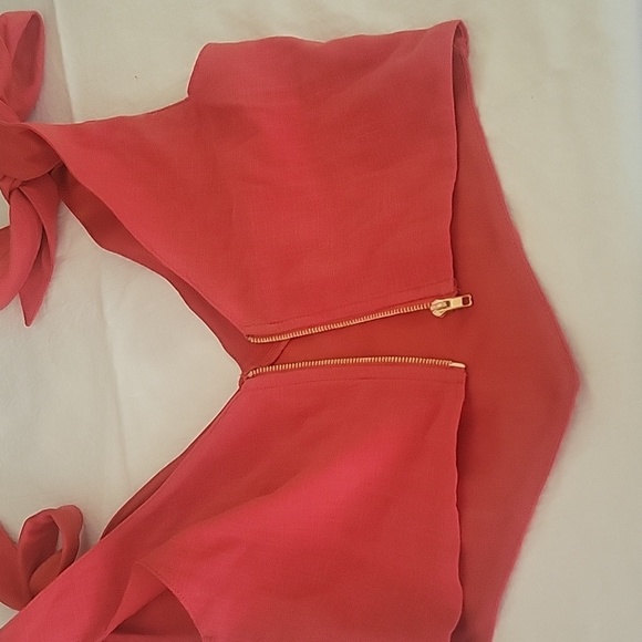 Cute crop top color redish orange - Picture 5 of 6